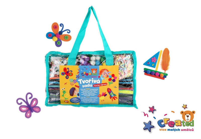 Tvořivá sada Created, v tašce