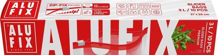 Sáčky PE uzavírací se zipem na potrainy 3 litry