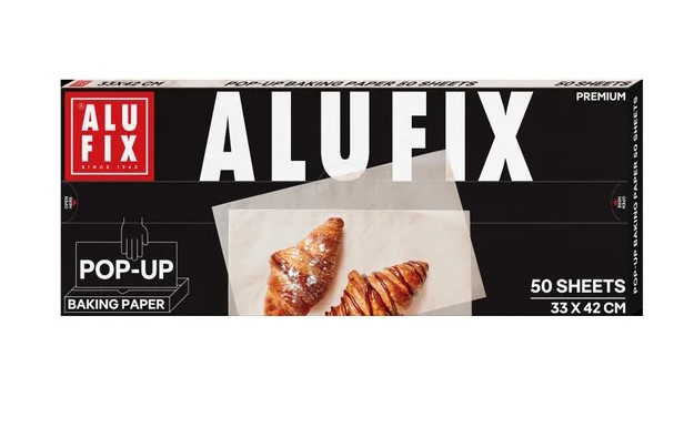 Pečící papír 50ks archů Alufix