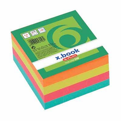 Špalíček kostka barevný 8x8x3, 230listků