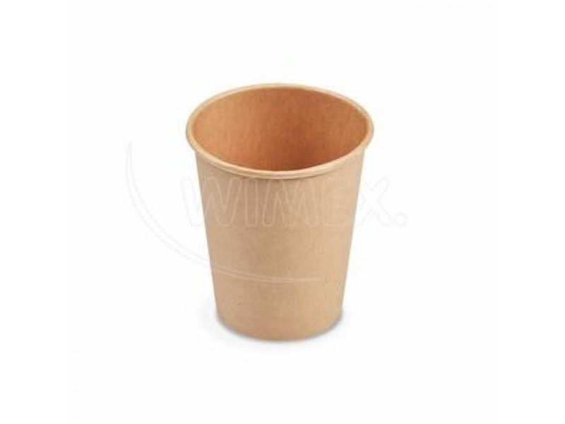 Kelímek papír 280ml M kraft 50 kusů