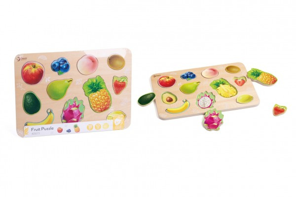 Vkládačka dřevěná, ovoce