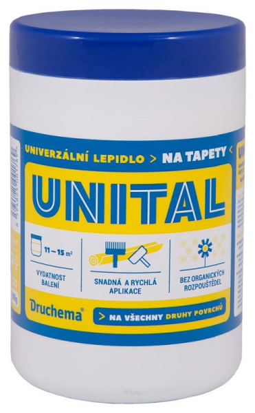 Lepidlo na tapety, umakart, Unital 900g, Druchema