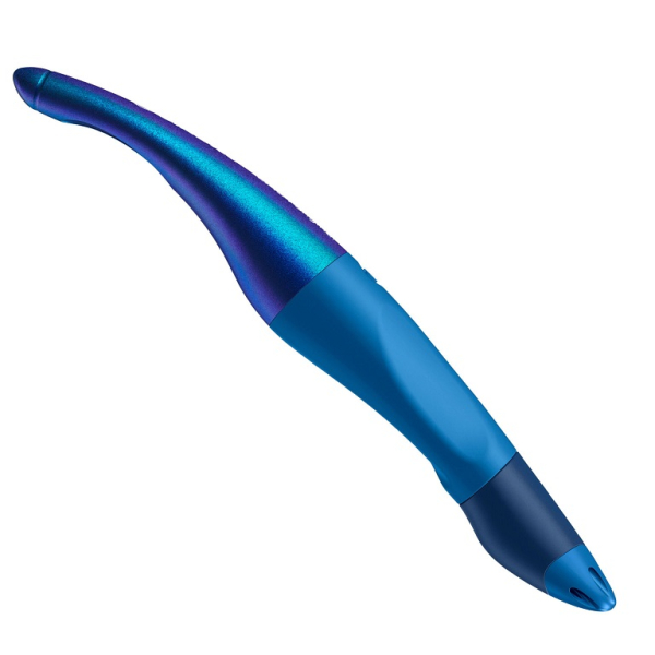 Plnicí roller, Stabilo, pro leváky, EASYoriginal, modrá, Holograph