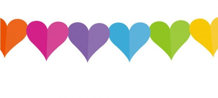 Girlanda srdce 3,6 m