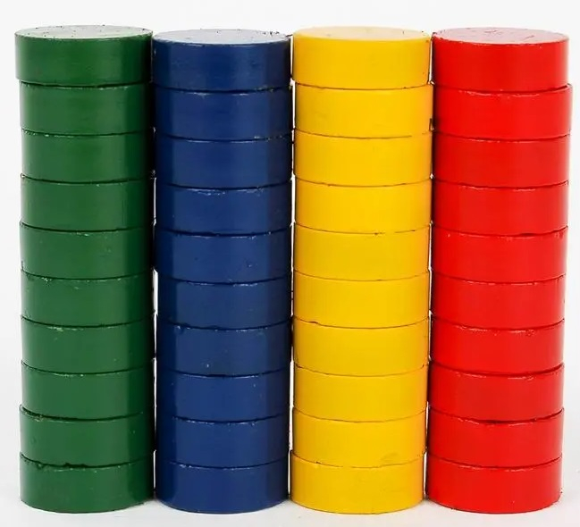 Magnety 15mm, barevný mix