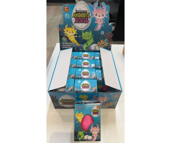 Vejce rostoucí, axolotl