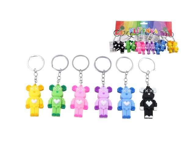 Přívěsek, klíčenka, medvěd