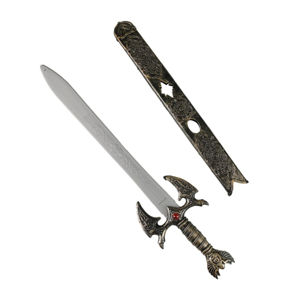 Meč rytířský s pouzdrem