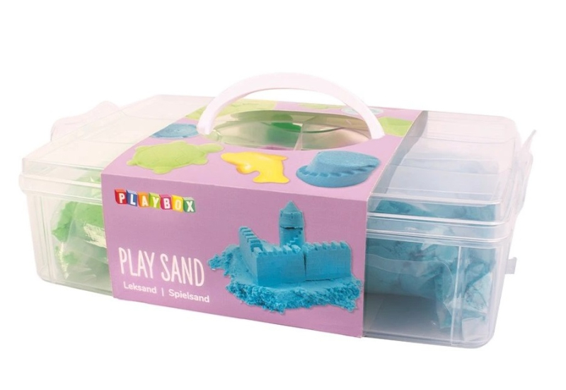 Kinetický písek v boxu