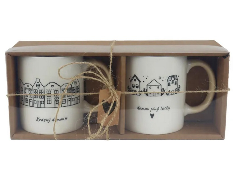 Hrnek porcelánový 2ks