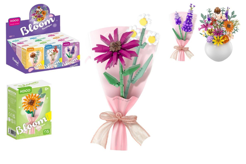 Stavebnice mini, KOCO, Malý pugét