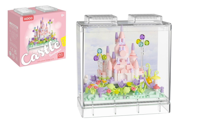 Stavebnice mini KOCO Letní hrad, 412ks