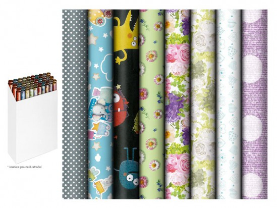 Balicí papír 2m role