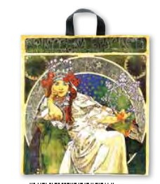 TASKA PE UCHO A.Mucha Princezna 44x48-pevná-