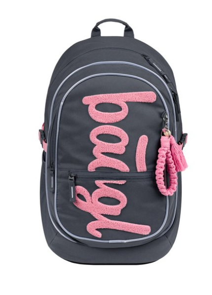 Batoh Baagl Core růžové logo