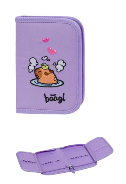 Penál Baagl jednopatrový Kapybara