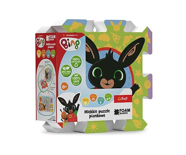 Pěnové puzzle, Bing, 8 kusů