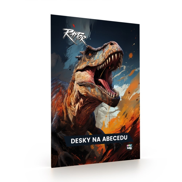 Zásobník na abecedu, dino