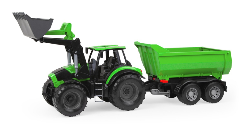Traktor Deutz-Fahr s přívěsem Worxx, 75 cm