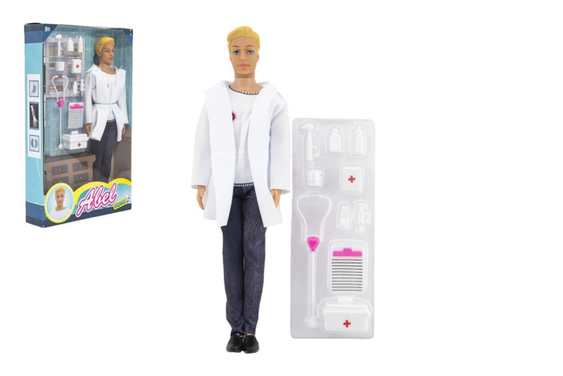 Panáček doktor s doplňky