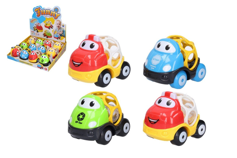 Autíčko s chrastítkem