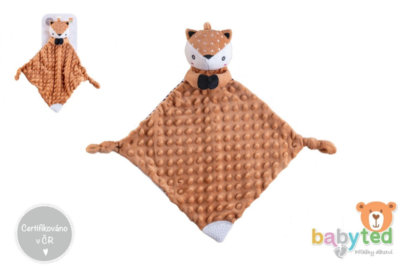 Usínáček srneček, kousátko, chrastítko