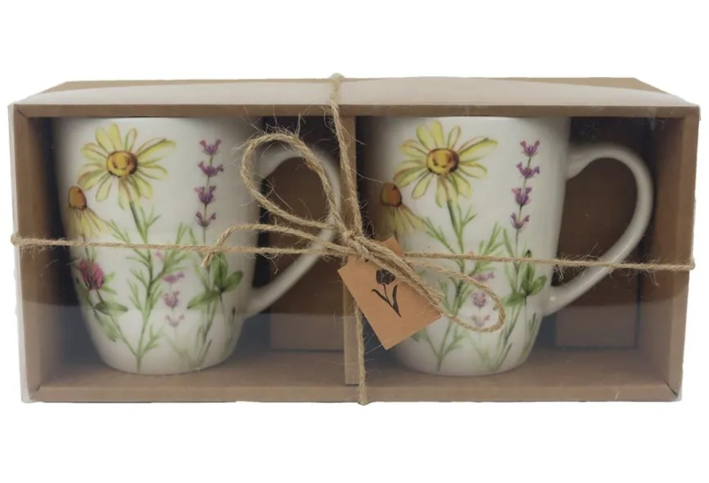 Hrnek luční kvítí 2ks