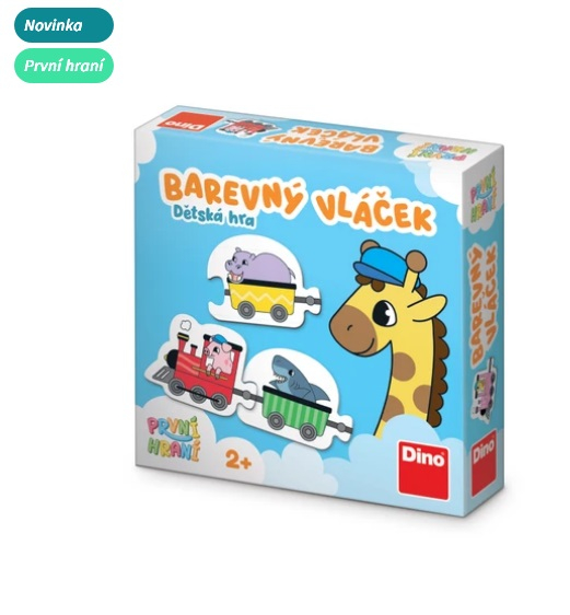 První hraní: Barevný vláček, Dino