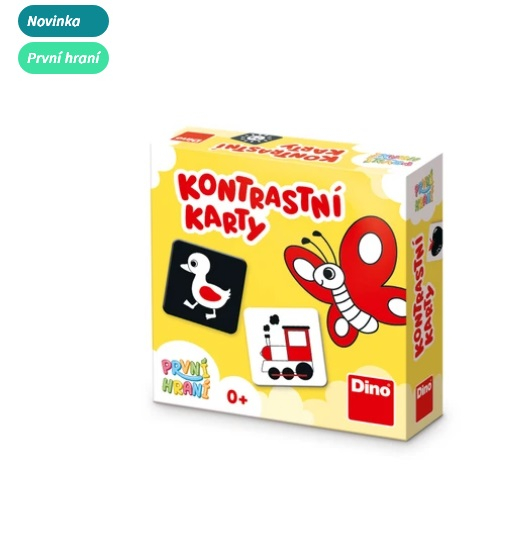 První hraní: Kontrastní karty, Dino Toys
