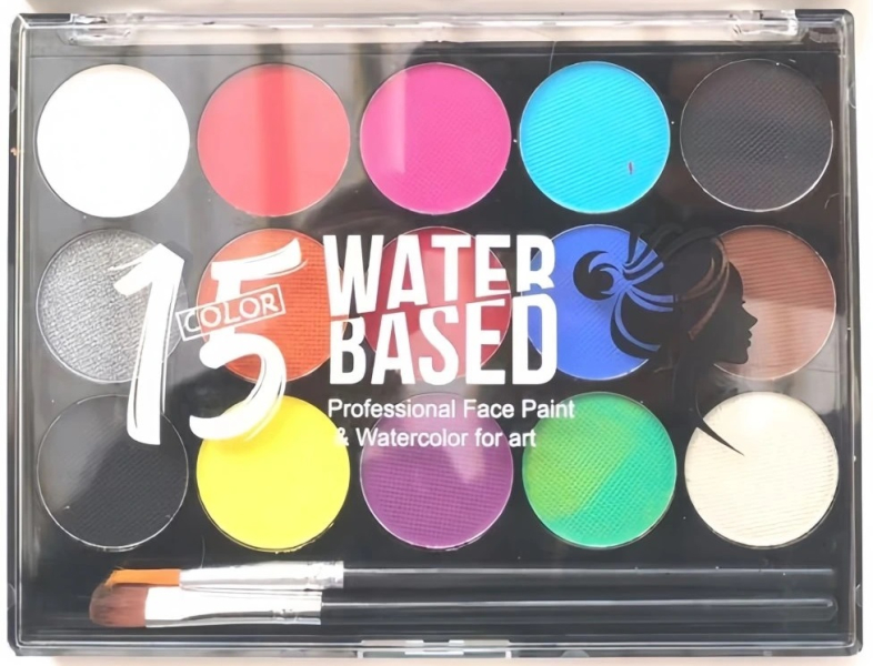 Barvy na obličej a tělo, základní