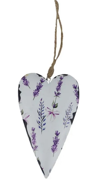 Srdce k zavěšení levandule
