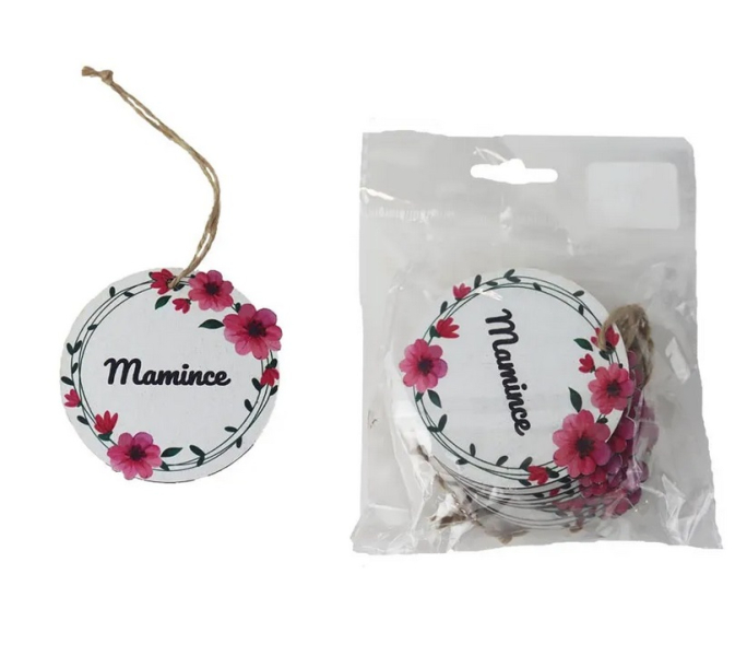 Dekorace k zavěšení, Mamince, 10 kusů