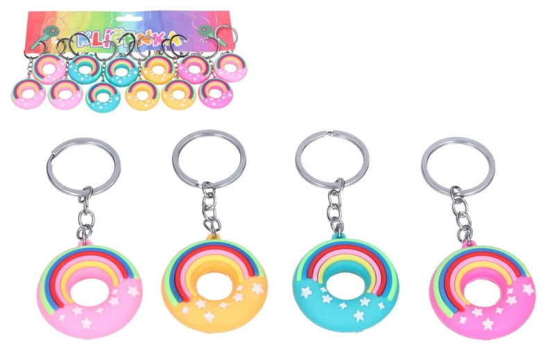 Přívěsek, klíčenka duha