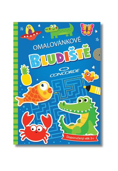 Omalovánkové bludiště CONCORDE