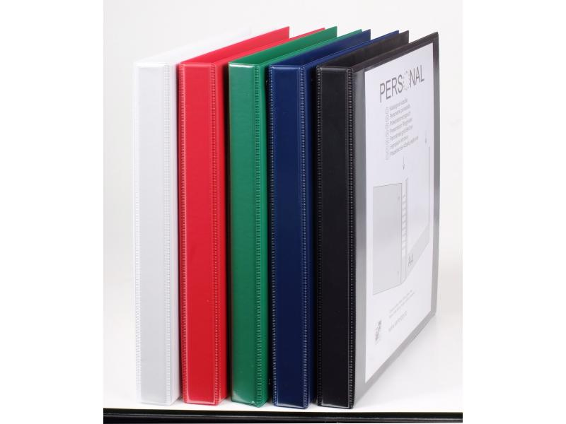 Pořadač A4, hřbet 3,5 cm, 4 kroužky, černá