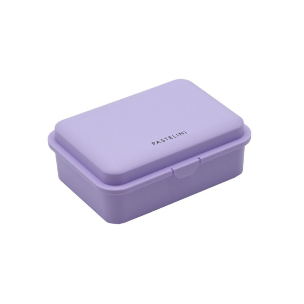 Box na svačinu, pastelini fialová