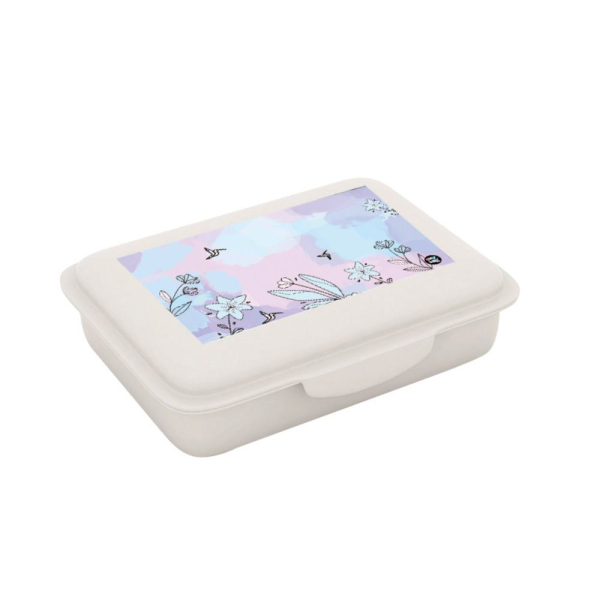 Box na svačinu, s přihrádkou kolibřík