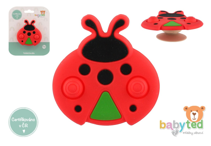 Točáček beruška babyted silikon-plast