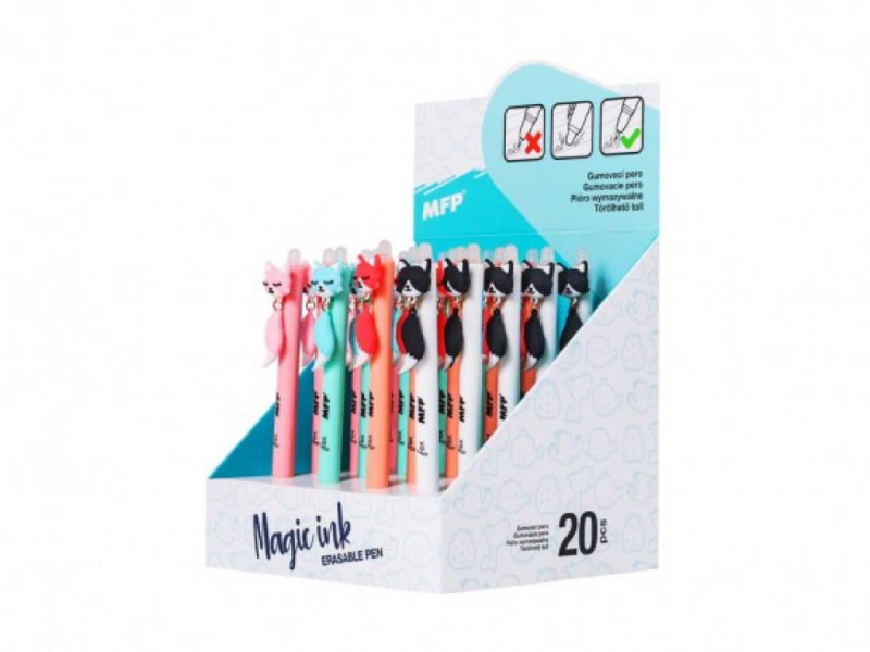 Kuličková tužka gumovací 0,5mm motiv FOX