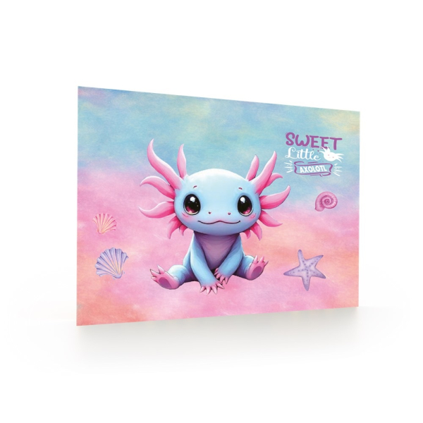 Podložka na stůl, Axolotl