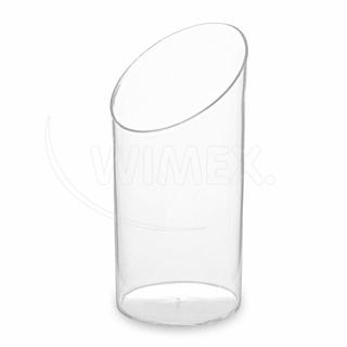 Fingerfood kelímek (PS) kulatý čirý průměr 45 x 84 mm 65ml 20 kusů