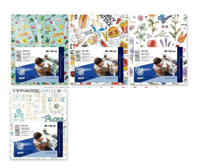 UBRUS PVC 65X50cm MOTIV   MFP