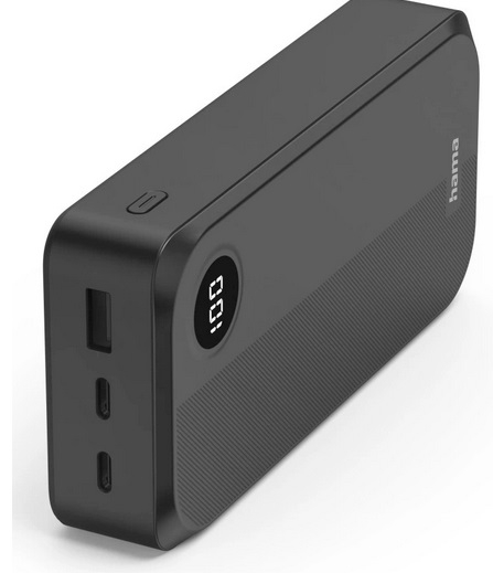 Powerbanka Hama 20000mAh, 3 výstupy