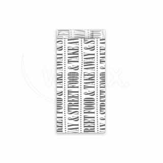 Sáčky na párek v rohlíku nepromastitelný 8+4x17 cm 300 kusů