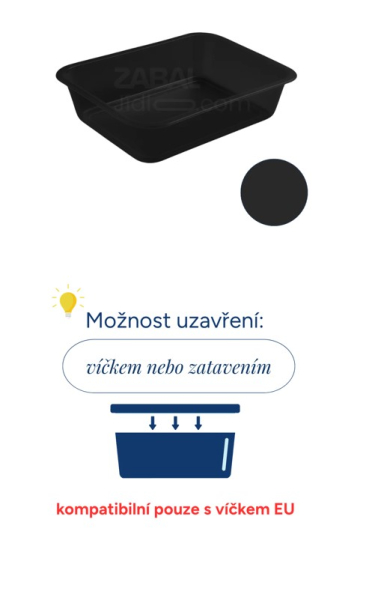 Miska zatavovací 1 dílná