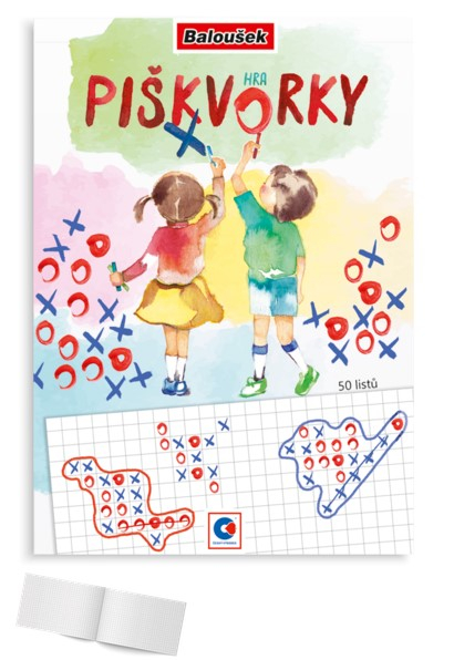 Sešit s hrou A5 Piškvorky