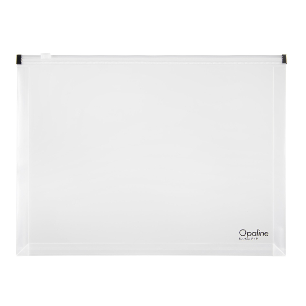 Obal se zipem A5 průhl. čirý