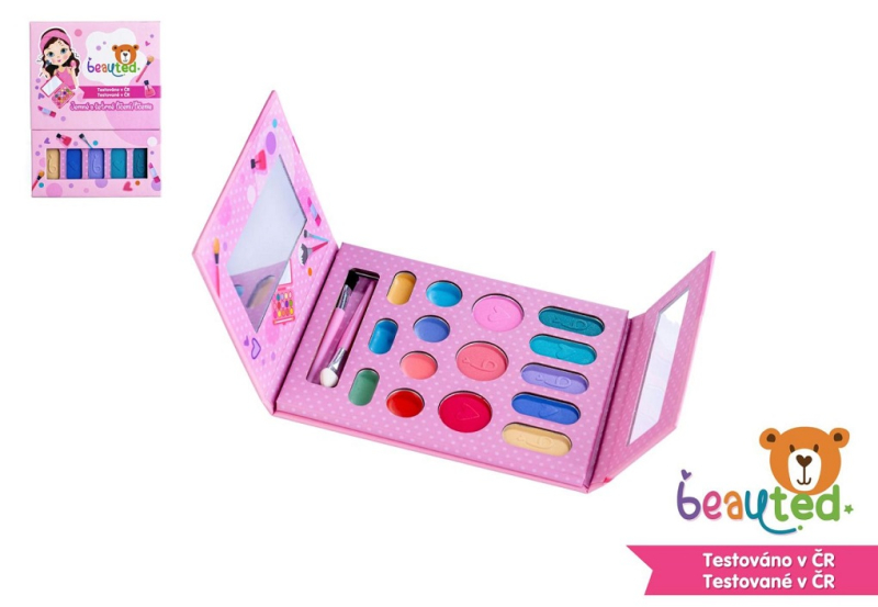 Dětská sada líčení beauted paletka se zrcátkem