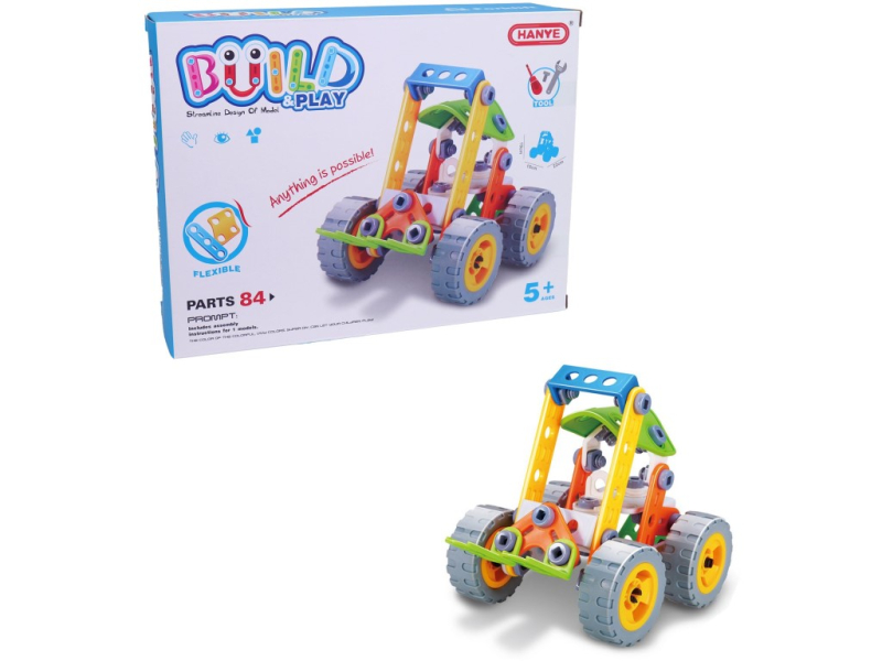 Malý Mechanik Junior, nakladač, 84 dílků